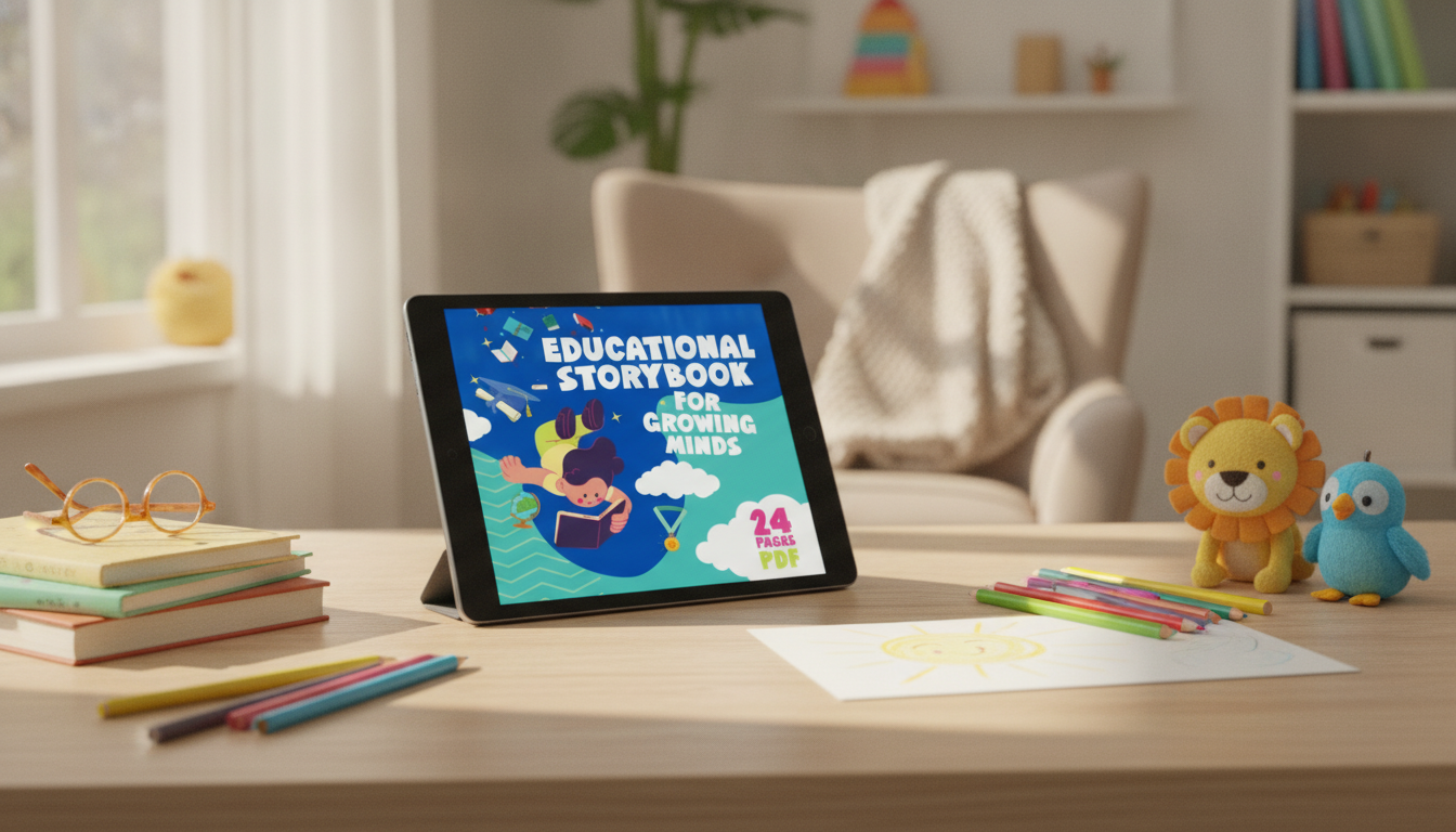 Imaginative Kids Storybook PDF with Gentle Lessons