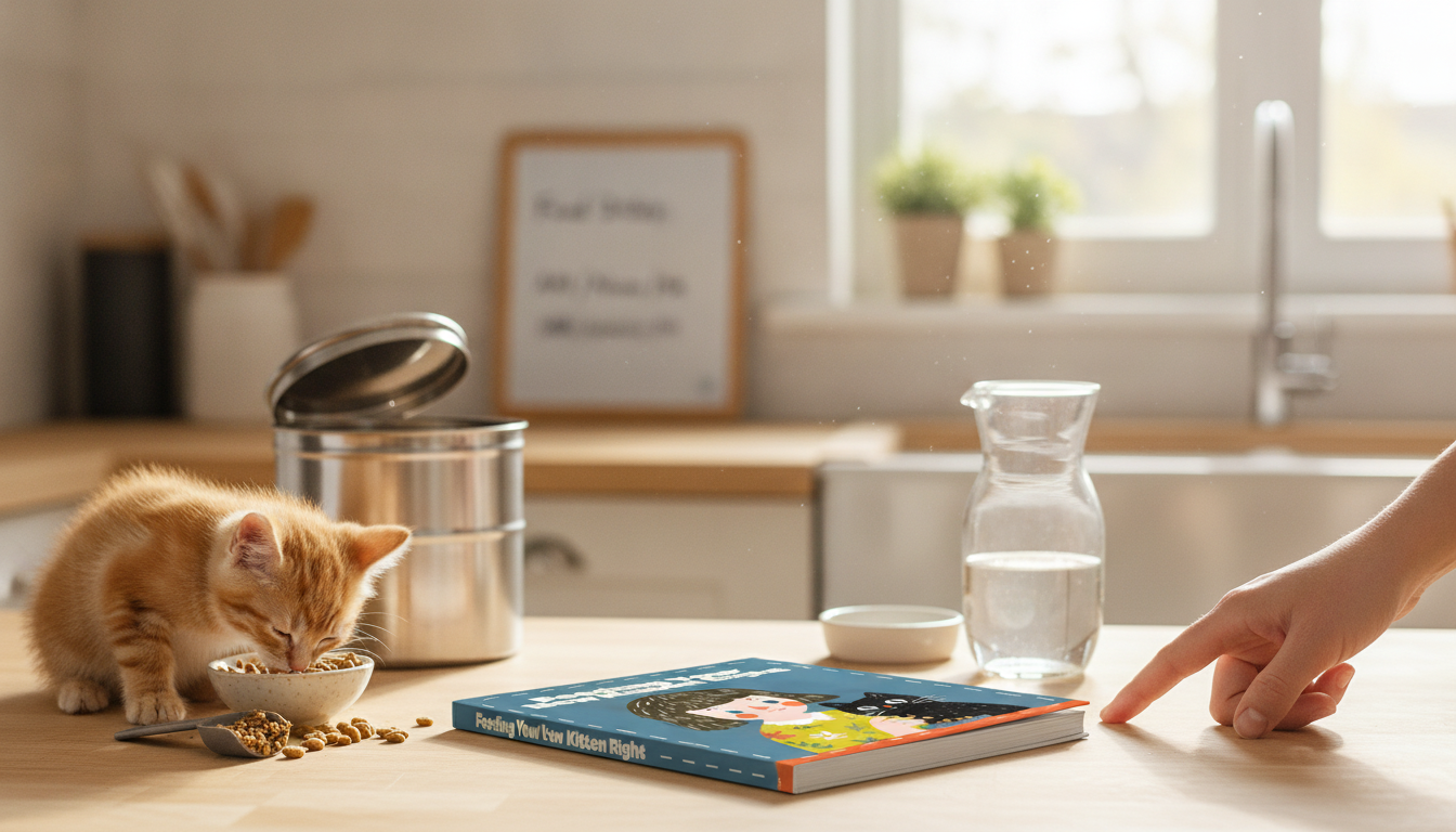 New Kitten Feeding Guide: Portions, Schedule & Food
